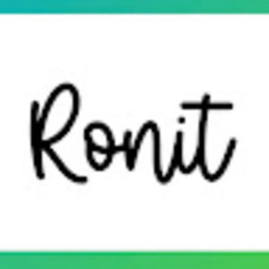 Meet your Posher, Ronit